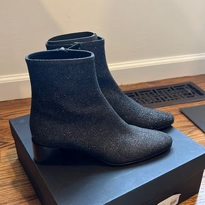 Giuseppe Zanotti black sparkle bootie. New with box! Size 36.5